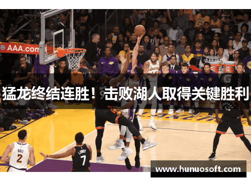 猛龙终结连胜！击败湖人取得关键胜利